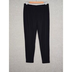 Vivian Wong Women's Black High Rise Full Length Comfort Stretch Leggings 12